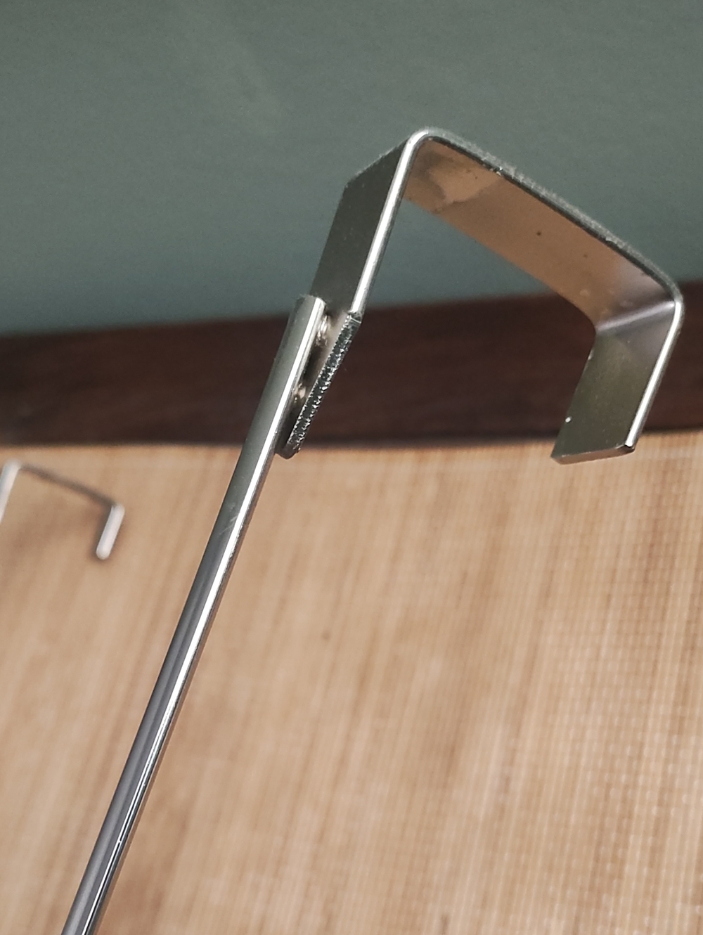 Over-the-Door Hook Rack - Silver - Picture 4 of 4